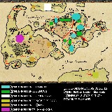 Map of settlements